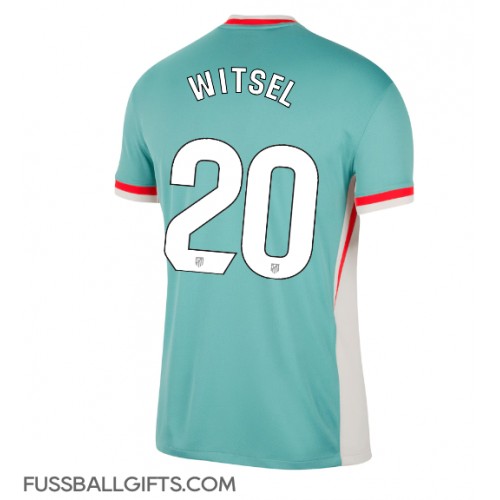 Atletico Madrid Axel Witsel #20 Fußballbekleidung Auswärtstrikot 2024-25 Kurzarm